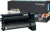 LEXMARK C770N CARTUS TONER YELLOW RETURN C7700YS 6K ORIGINAL