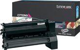 LEXMARK C772N CARTUS TONER MAGENTA RETURN C7720MX 15K ORIGINAL