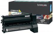 LEXMARK C780N CARTUS TONER YELLOW RETURN C780H1YG 10K ORIGINAL