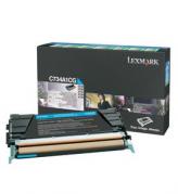 LEXMARK C734N CARTUS TONER CYAN RETURN C734A1CG 6K ORIGINAL