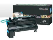 LEXMARK C792E CARTUS TONER RETURN CYAN C792A1CG 6K ORIGINAL