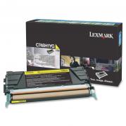 LEXMARK C748DE CARTUS TONER RETURN YELLOW C748H1YG 10K ORIGINAL